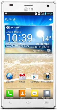Смартфон LG Optimus 4X HD P880 White - Серпухов